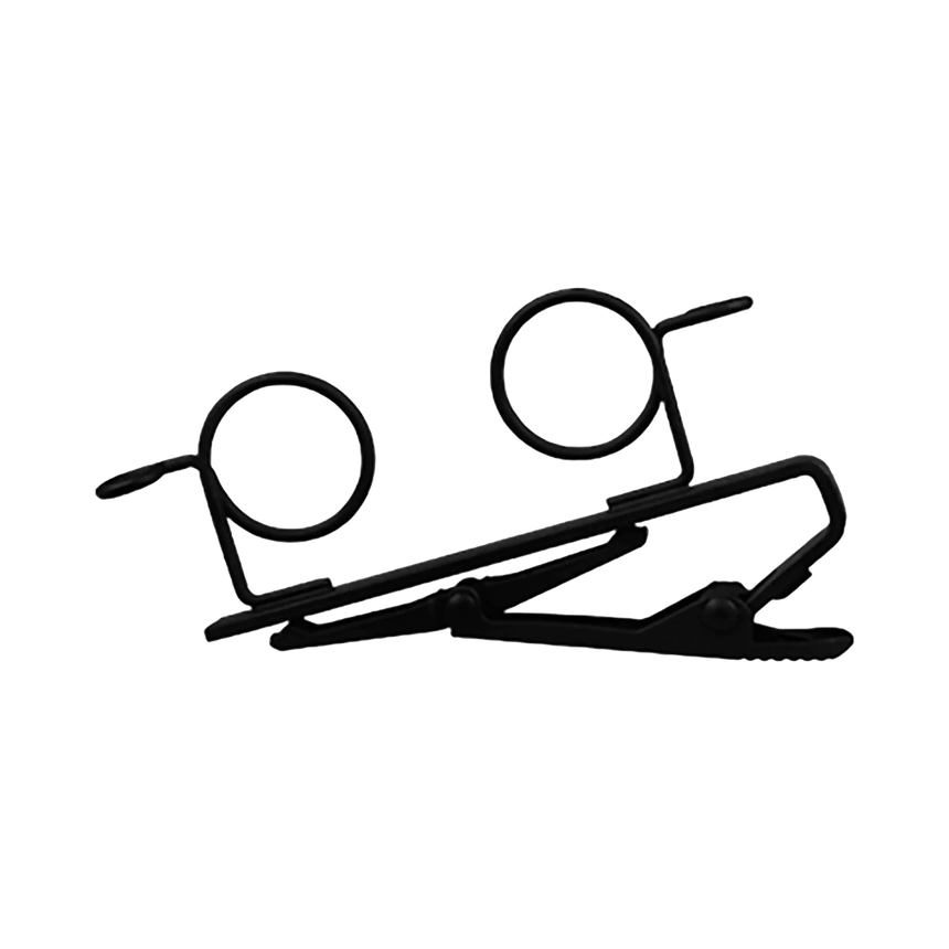 Shure Dual Microphone Tie Clip for MX Series Microphones — Being Shipped