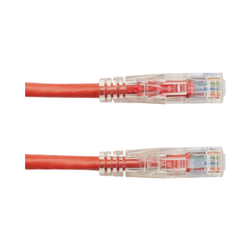 Black Box 10ft GigaTrue 3 CAT6 550-MHz Snagless Ethernet Cable (Red) — Being Shipped