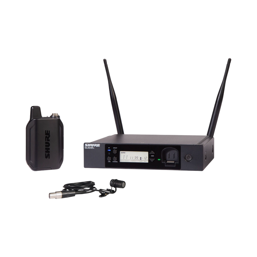 Shure GLXD14R+ Dual-Band Cardioid Wireless Presenter Rack System — Being Shipped