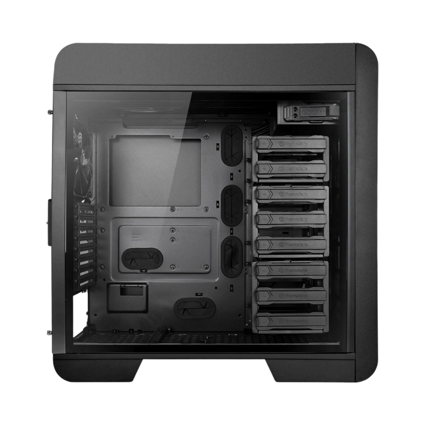 Thermaltake Core V71 Tempered Glass Full-Tower Chassis (Black) — Being Shipped