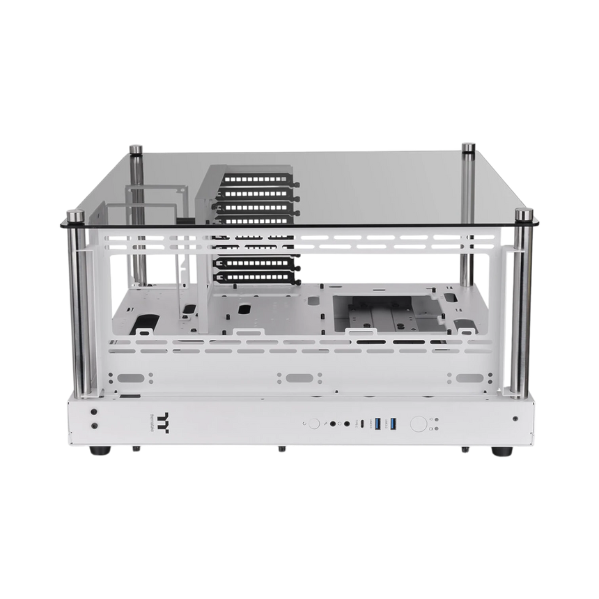 Thermaltake Core P3 TG Pro Snow Mid Tower Case (White) — Being Shipped