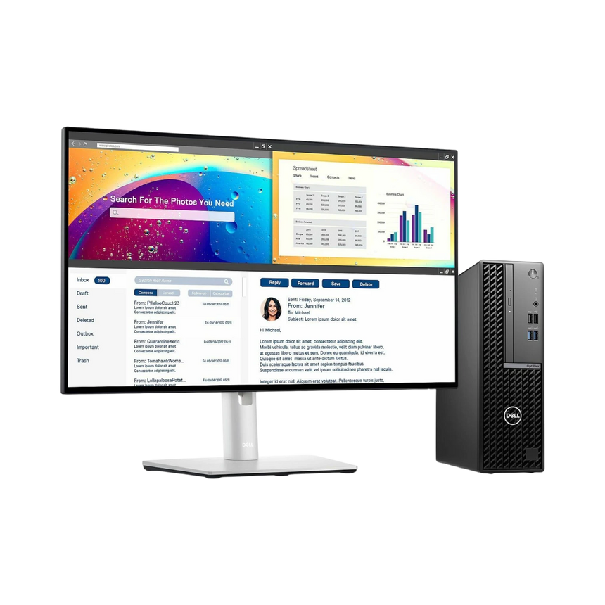 Dell OptiPlex 7010 Small Form Factor Desktop Computer Intel Core i5-13500, 16GB RAM, 512GB SSD — Being Shipped