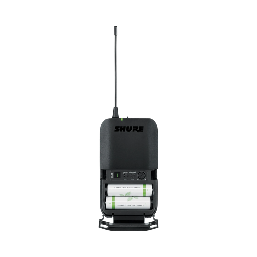 Shure BLX14/B98 Wireless Cardioid Instrument Microphone System — Being Shipped