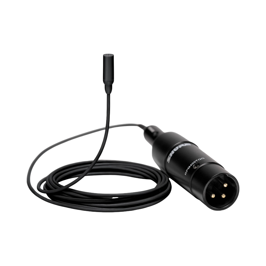 Shure TwinPlex TL48 XLR Omnidirectional Lavalier Microphone (Black) — Being Shipped