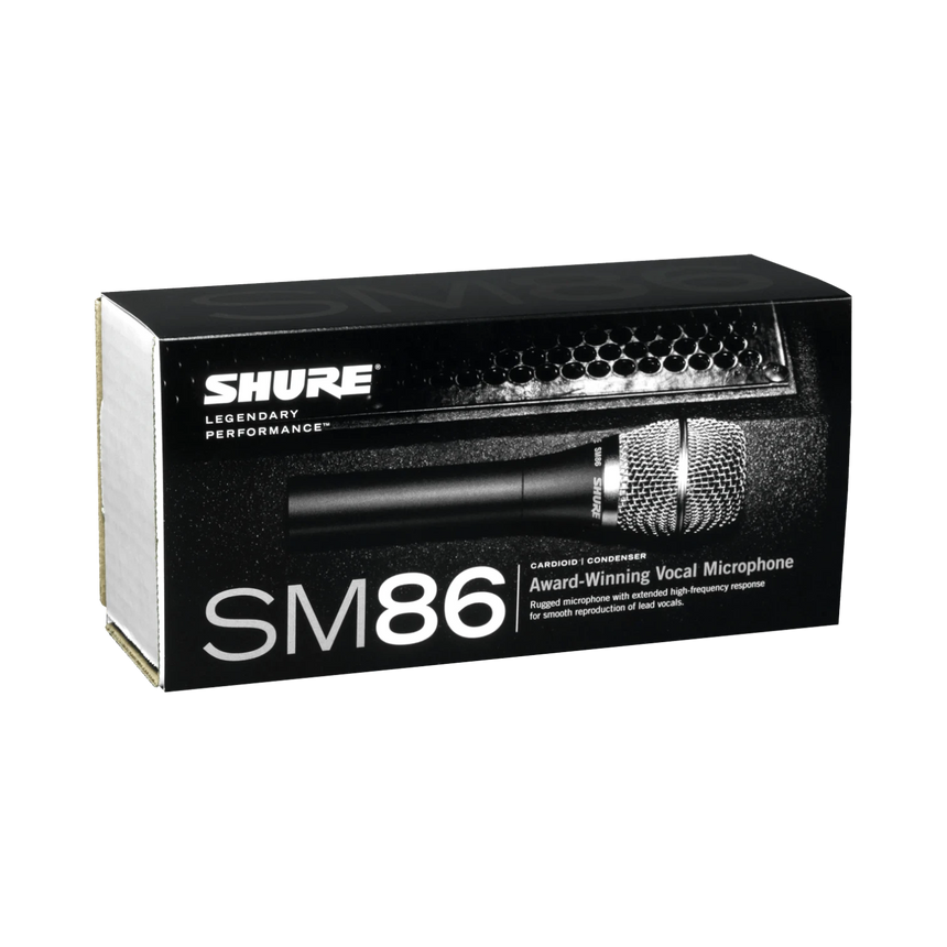 Shure SM86 Cardioid Condenser Vocal Handheld Microphone — Being Shipped