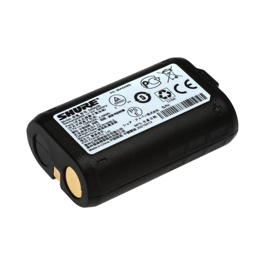 Shure Rechargeable Lithium-Ion Battery SB900B — Being Shipped