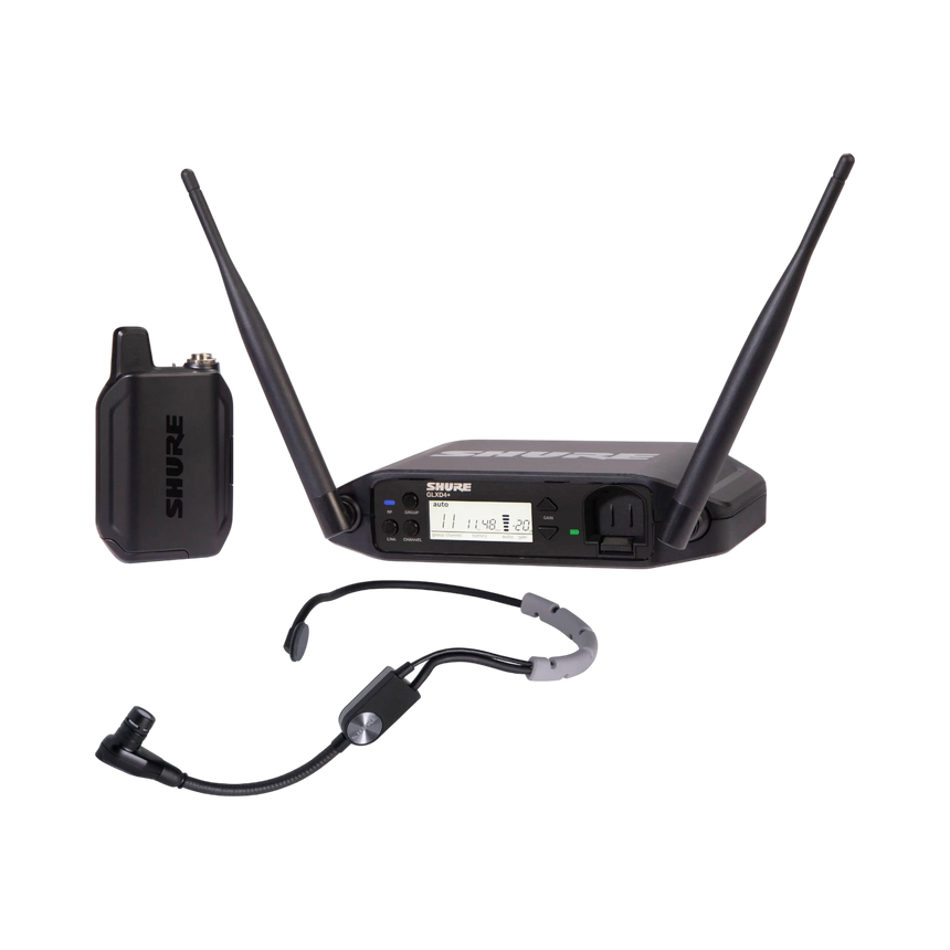 Shure GLXD14+ Dual-Band Wireless Performance Headset System (Z3: 2.4, 5.8 GHz) — Being Shipped