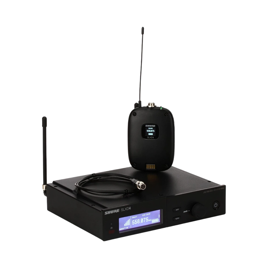 Shure SLXD14/93 Digital Wireless Omni Lavalier Microphone System — Being Shipped