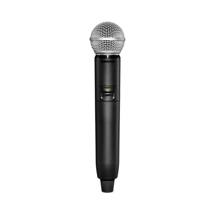 Shure GLXD24R+ Dual-Band Wireless Vocal Rack System with SM58 Microphone — Being Shipped