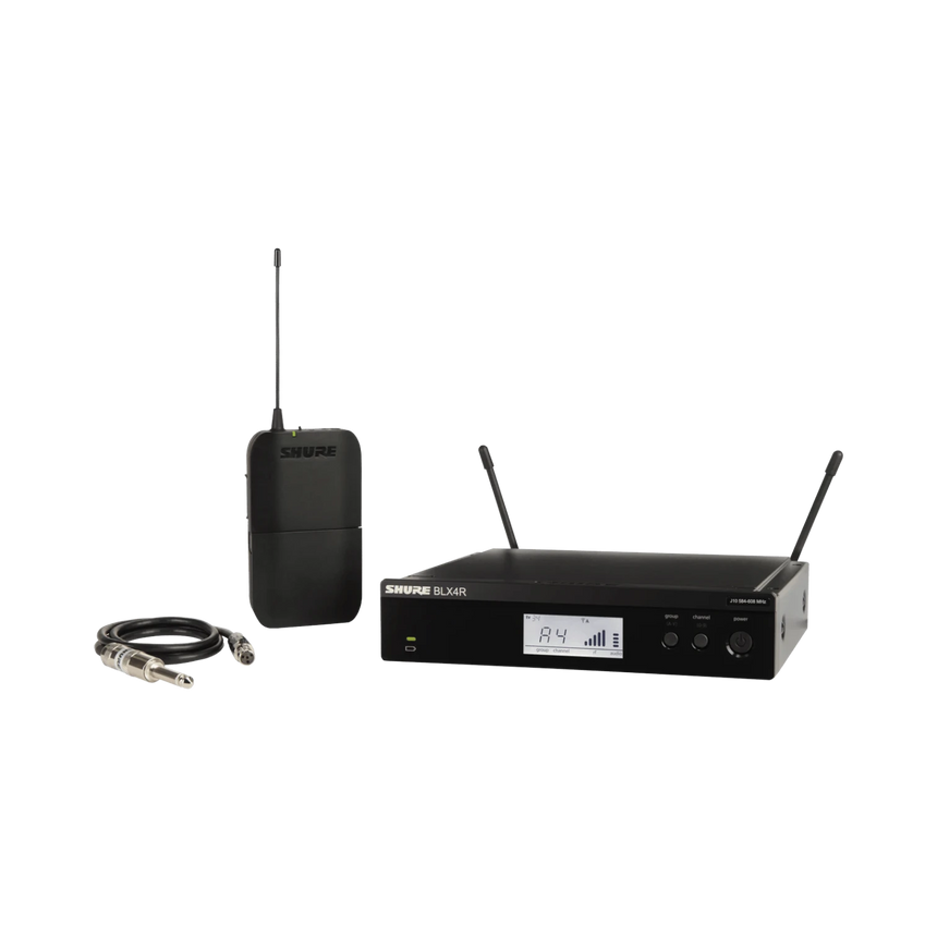 Shure BLX14R Rackmount Wireless Guitar System (H11: 572 to 596 MHz) — Being Shipped