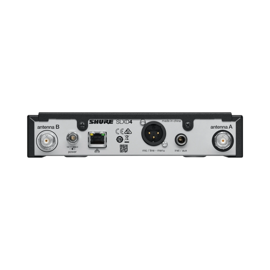 Shure SLXD14/98H Digital Wireless Cardioid Instrument Microphone System — Being Shipped