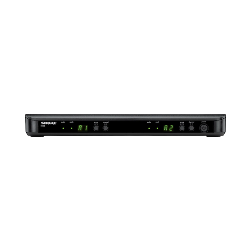 Shure BLX1288/MX153 Dual-Channel Wireless Combo Earset & Handheld Microphone System — Being Shipped