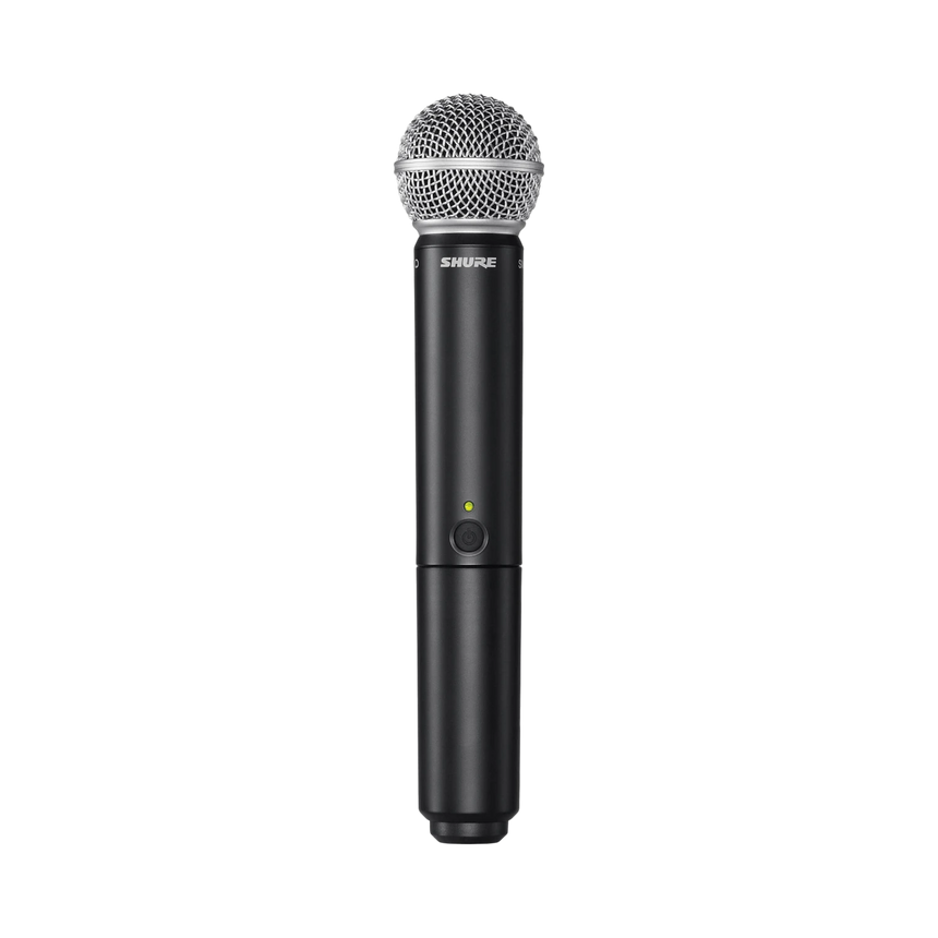 Shure BLX1288/MX153 Dual-Channel Wireless Combo Earset & Handheld Microphone System — Being Shipped