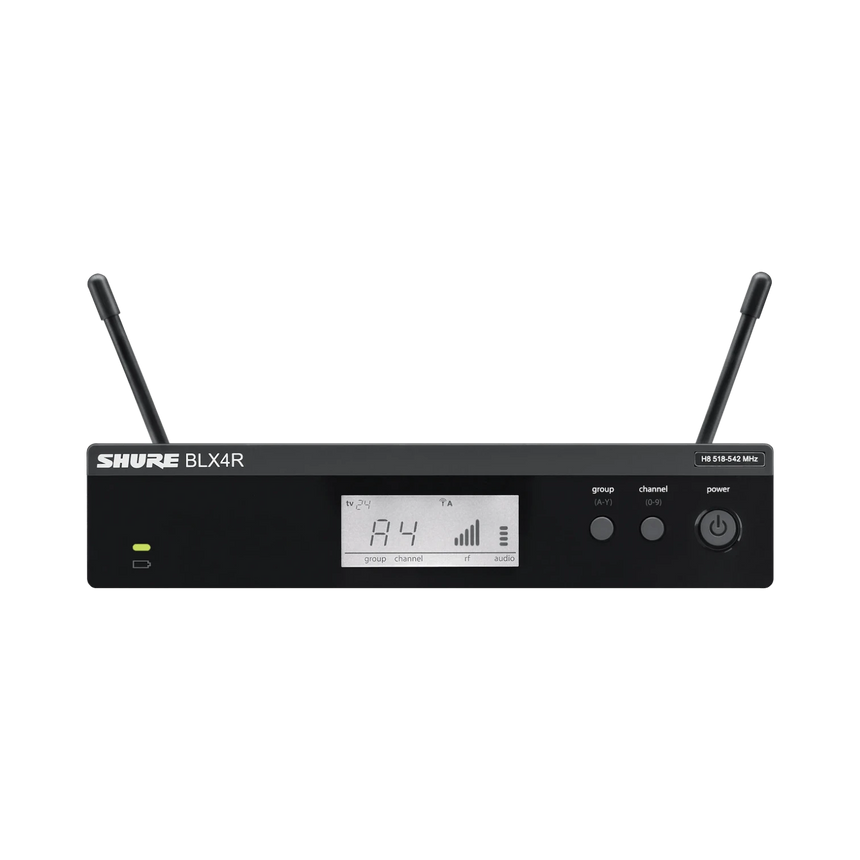 Shure BLX14R/MX53 Rackmount Wireless Omni Earset Microphone System — Being Shipped