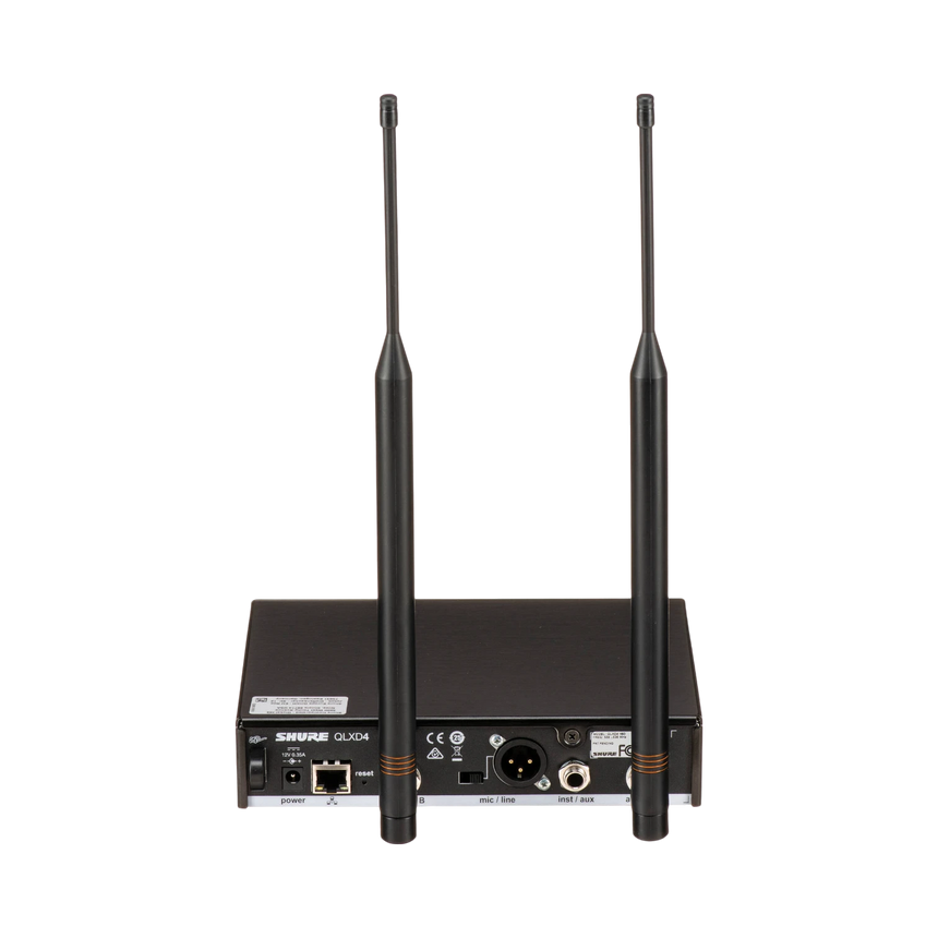 Shure QLXD24/SM58 Digital Wireless Handheld Microphone System with SM58 Capsule — Being Shipped
