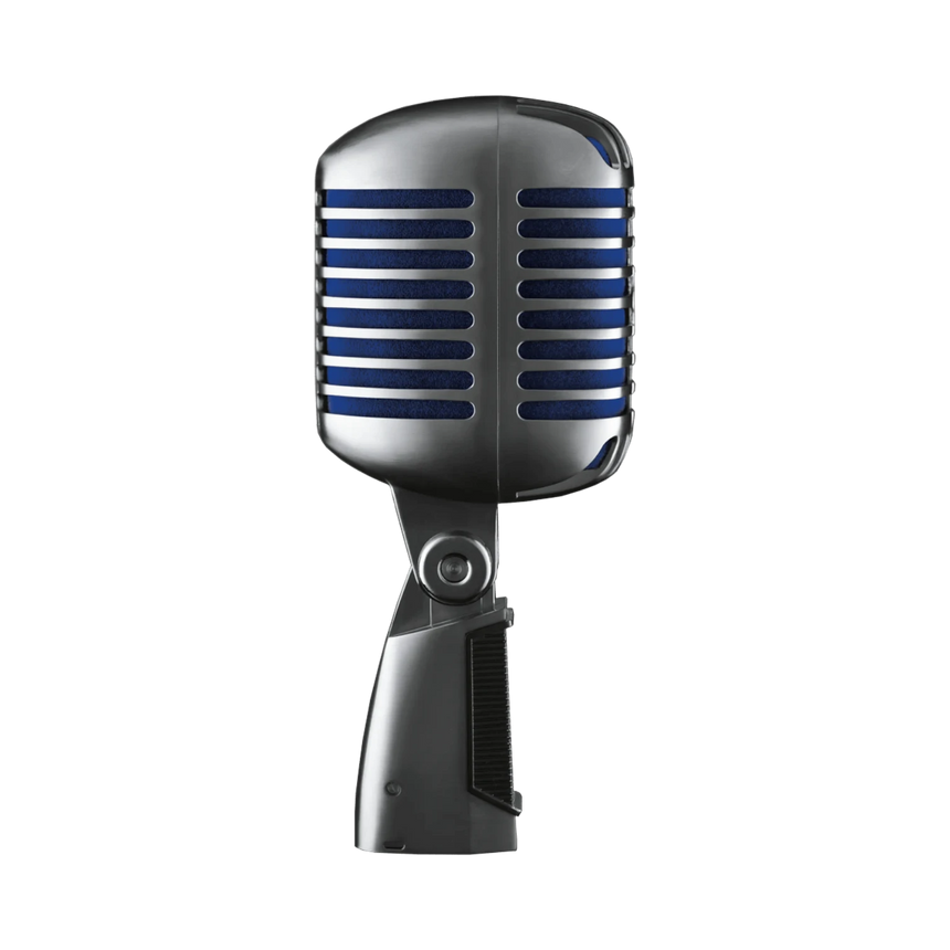 Shure Super 55 Supercardioid Dynamic Microphone (Chrome, Blue Foam) — Being Shipped