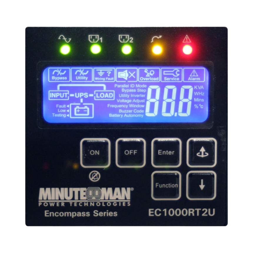 Minuteman UPS Encompass 3000VA 2700W On-Line Rackmount UPS — Being Shipped