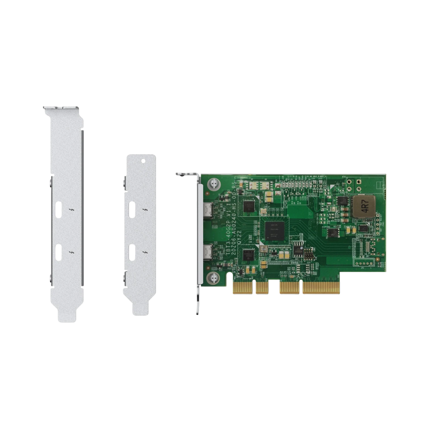 QNAP Dual-Port Thunderbolt 3 Expansion Card — Being Shipped