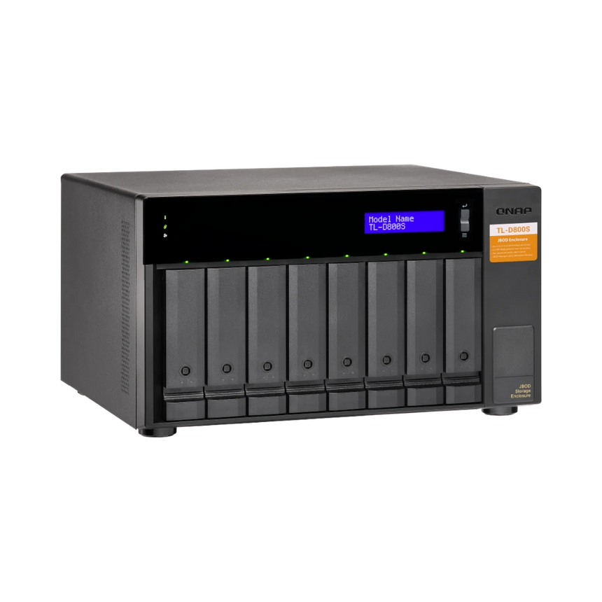 QNAP 8-Bay SATA JBOD Enclosure for NAS & PCs — Being Shipped