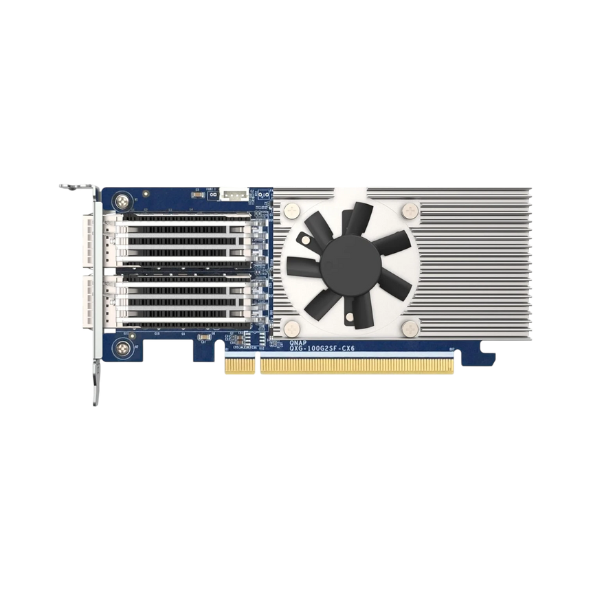 QNAP Dual-Port 100GbE PCIe 4.0 Network Expansion Card — Being Shipped