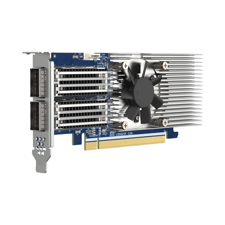 QNAP Dual-Port 100GbE PCIe 4.0 Network Expansion Card — Being Shipped