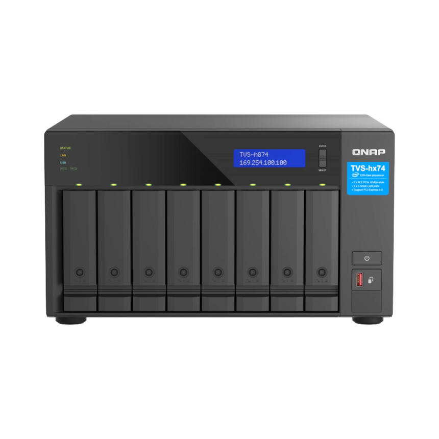 QNAP TVS-h874 8-Bay NAS Enclosure — Being Shipped