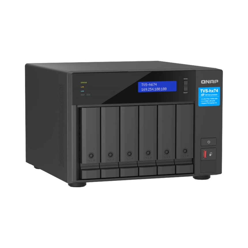 QNAP TVS-h674 6-Bay NAS Enclosure — Being Shipped