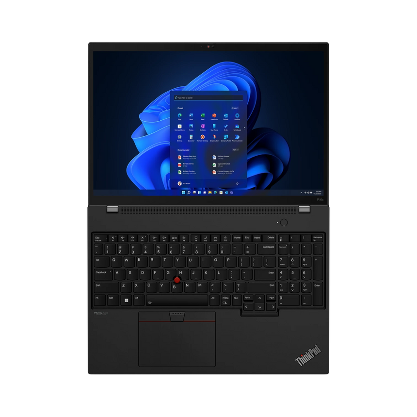 Lenovo 16" ThinkPad P16s Gen 2 Notebook, Intel Core i7-1370P, 32GB RAM, 1TB SSD (Black) — Being Shipped