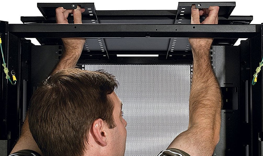 APC NetShelter SX, Server Rack Enclosure, 42U, Black, 1991.4H x 750W x 1070D mm — Being Shipped