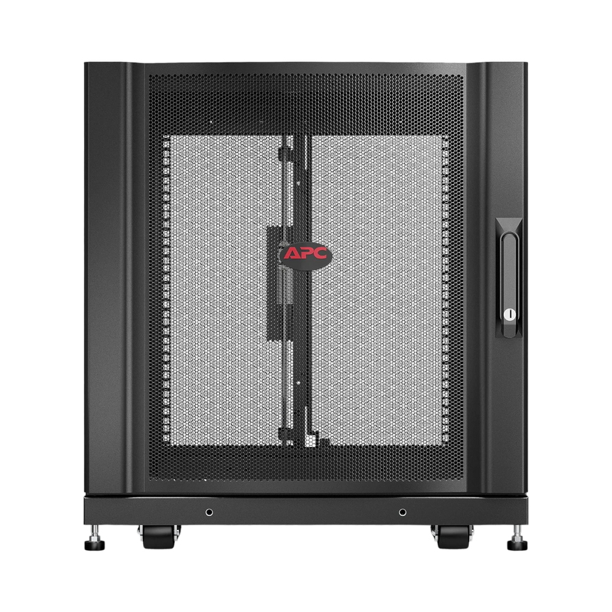 APC NetShelter SX, Server Rack Enclosure, 12U, Black, 658H x 600W x 900D mm — Being Shipped
