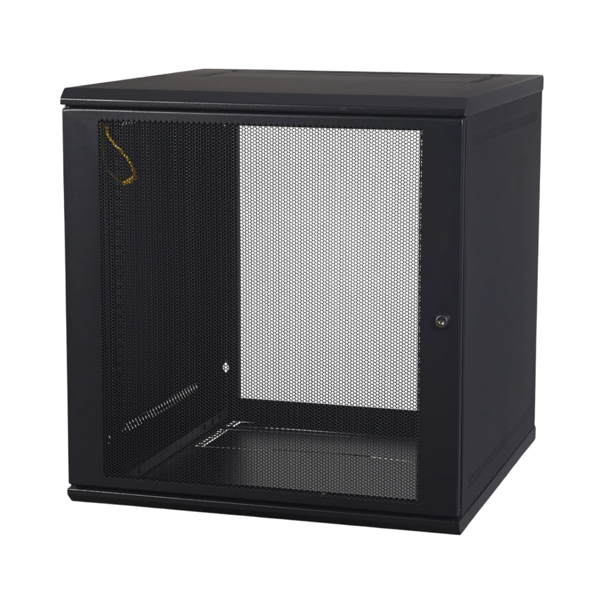 APC NetShelter 12U Wallmount Rack Cabinet Single Hinged Server Depth Unassembled — Being Shipped