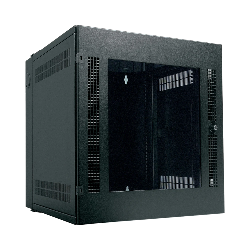 APC NetShelter WX 13U Wall Mount Rack Cabinet with Glass Door (Black) — Being Shipped