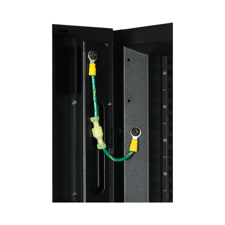 APC NetShelter SX, Server Rack Enclosure, 42U, Black, 1991H x 600W x 1200D mm — Being Shipped