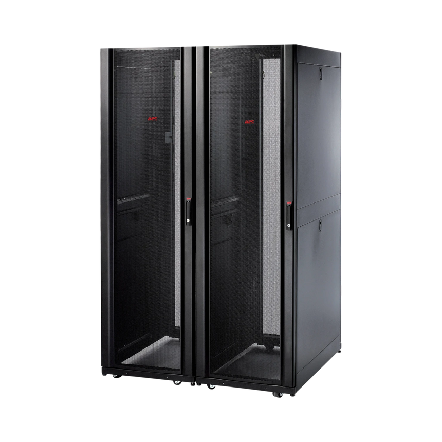 APC NetShelter SX, Server Rack Enclosure, 42U, Black, 1991H x 600W x 1200D mm — Being Shipped