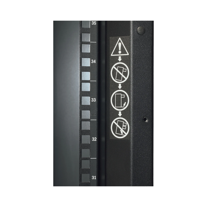 APC NetShelter SX, Server Rack Enclosure, 42U, Black, 1991H x 600W x 1200D mm — Being Shipped