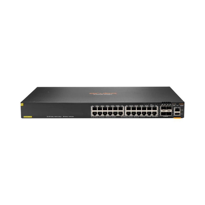 Aruba 6200F 24-Port PoE+ Compliant Gigabit Managed Network Switch — Being Shipped