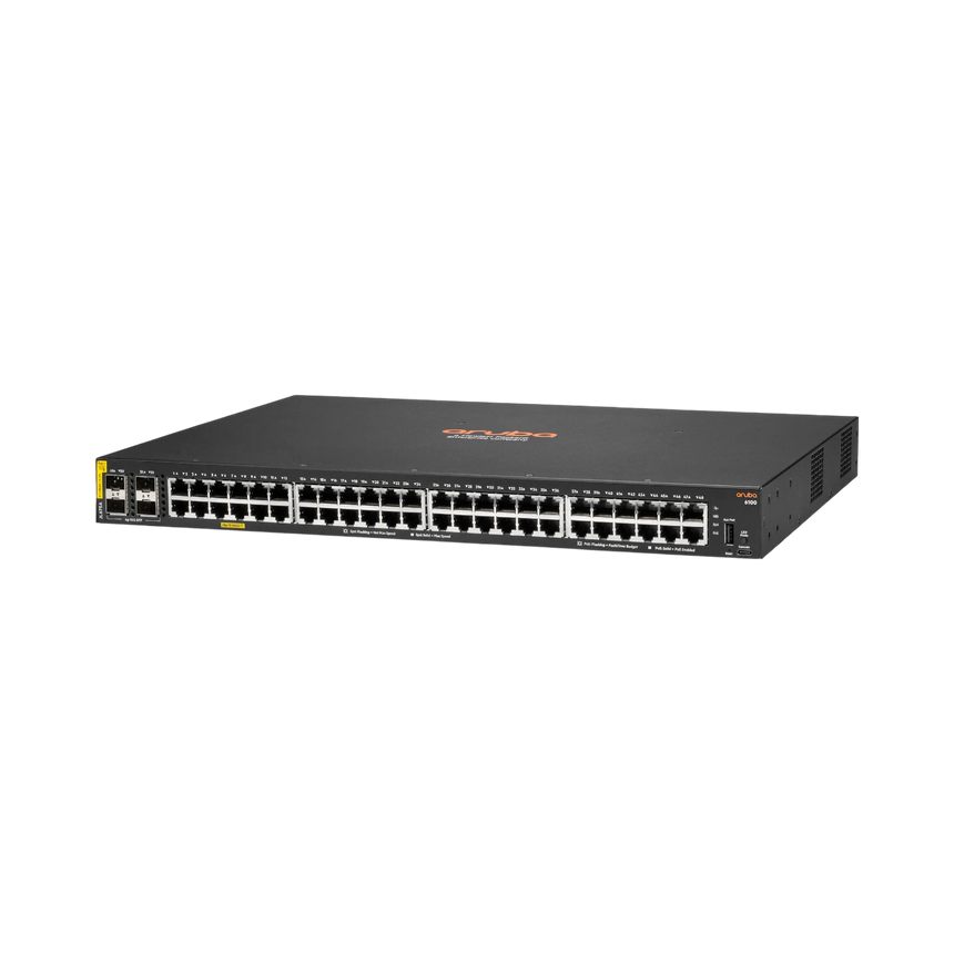 Aruba 6100 48-Port Gigabit PoE+ Compliant Managed Network Switch — Being Shipped
