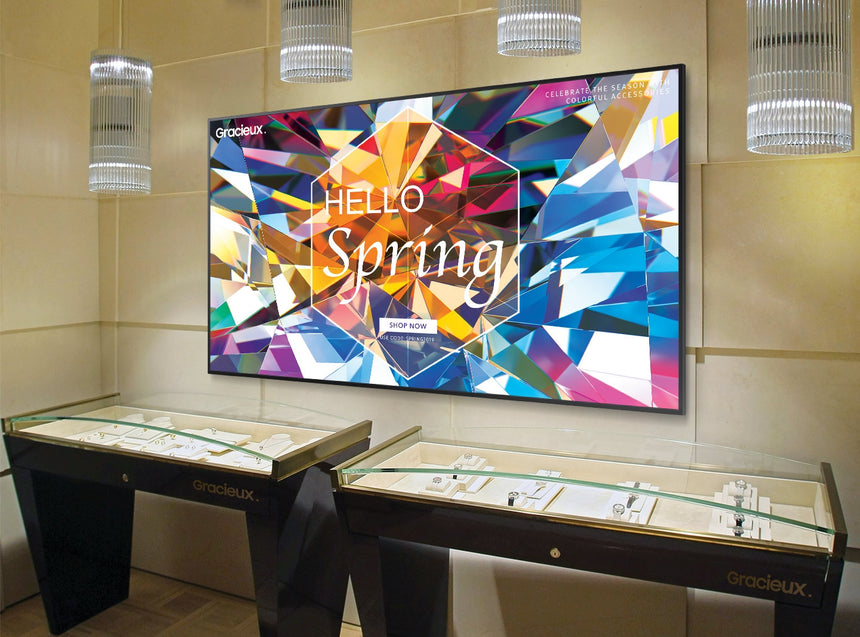 Samsung QBR-B 85" Class 4K UHD Smart Commercial LED Display — Being Shipped