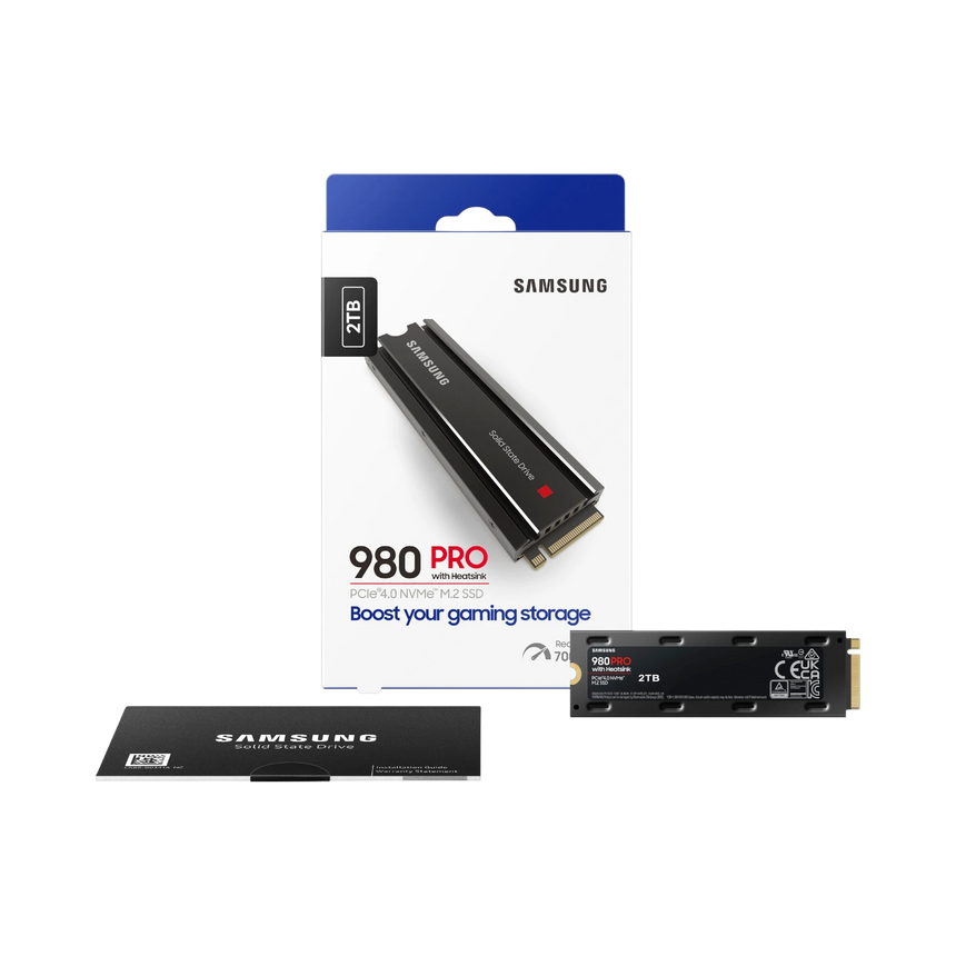 Samsung 980 PRO 2TB PCIe 4.0 NVMe SSD with Heatsink — Being Shipped