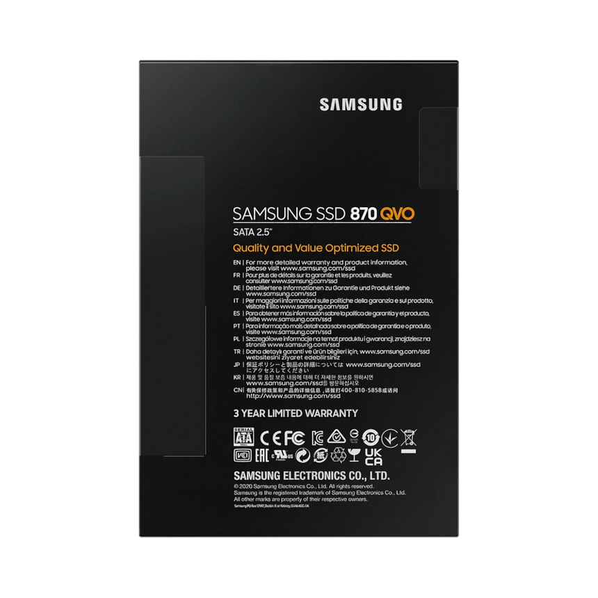 Samsung 870 QVO 1TB 2.5" 530 MB/s SATA 6 Gb/s SSD — Being Shipped