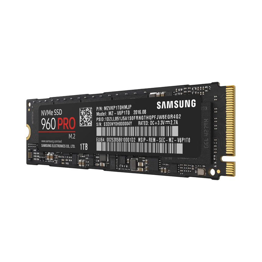 Samsung 960 PRO 1TB 2,100 MB/s NVMe M.2 Internal SSD — Being Shipped