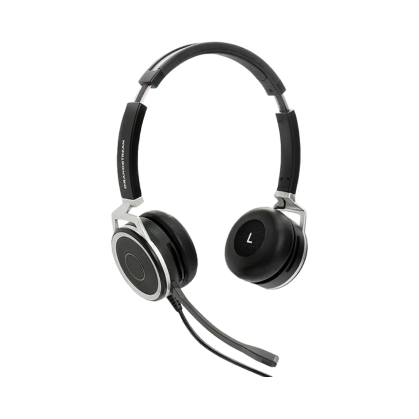 Grandstream Noise Canceling Mic HD USB Headset (Black) — Being Shipped