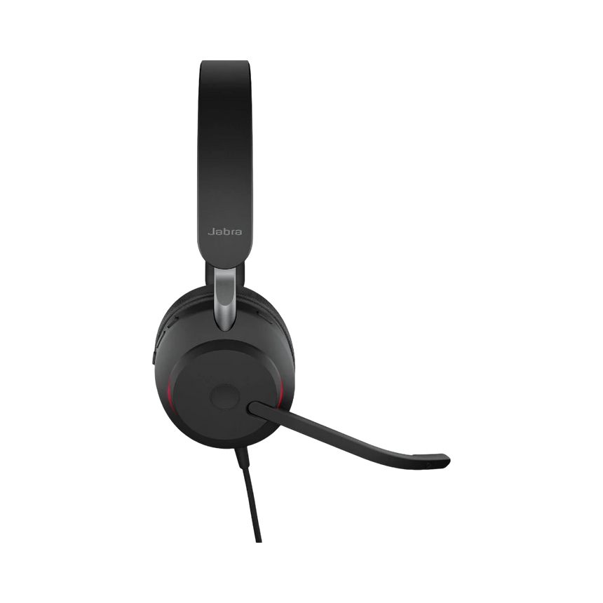 Jabra Evolve2 40 SE Mono Wired On-Ear Headset (Black) — Being Shipped