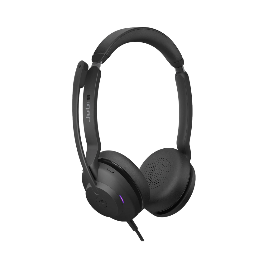 Jabra Evolve2 30 SE USB-A MS Stereo Wired Headset (Black) — Being Shipped