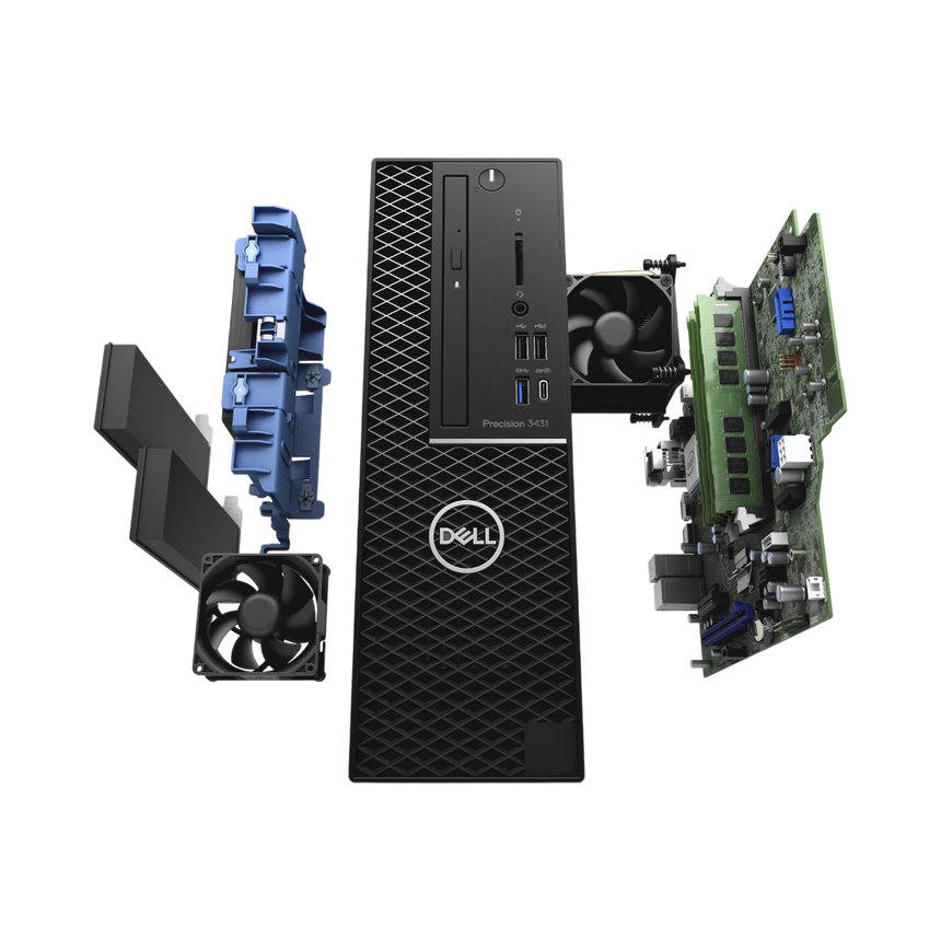 Dell Precision 3431 Small Form Factor Desktop Computer Intel Core i7-9700, 16GB RAM, 512GB SSD — Being Shipped