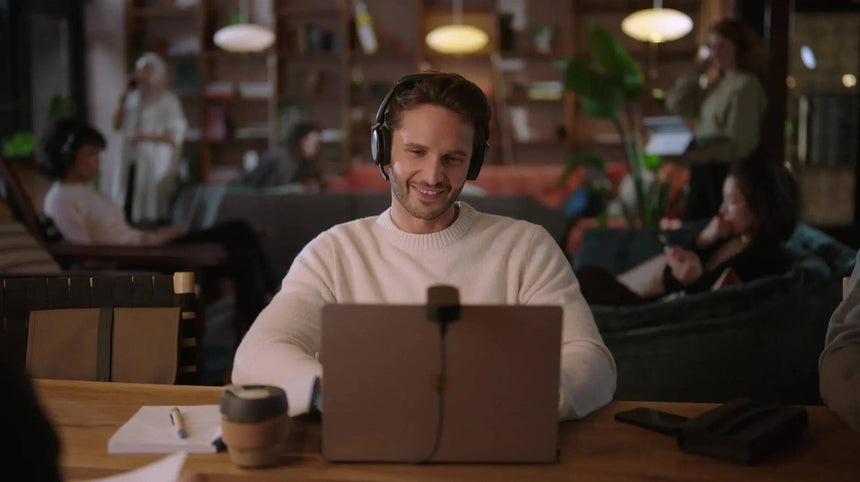 Jabra Evolve2 65 Flex Link UC Stereo Wireless Headset with Wireless Charger (Black) — Being Shipped