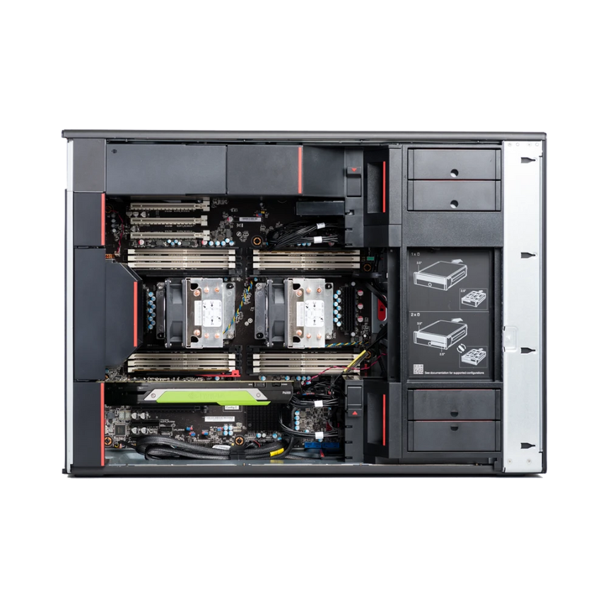 Lenovo ThinkStation P920 Tower Workstation Intel Xeon Silver 4214R, 16GB RAM, 512GB SSD — Being Shipped