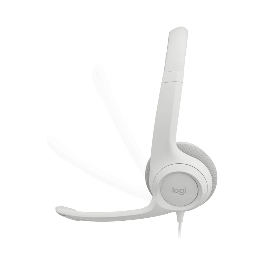 Logitech USB Headset H390 (Off-White) — Being Shipped