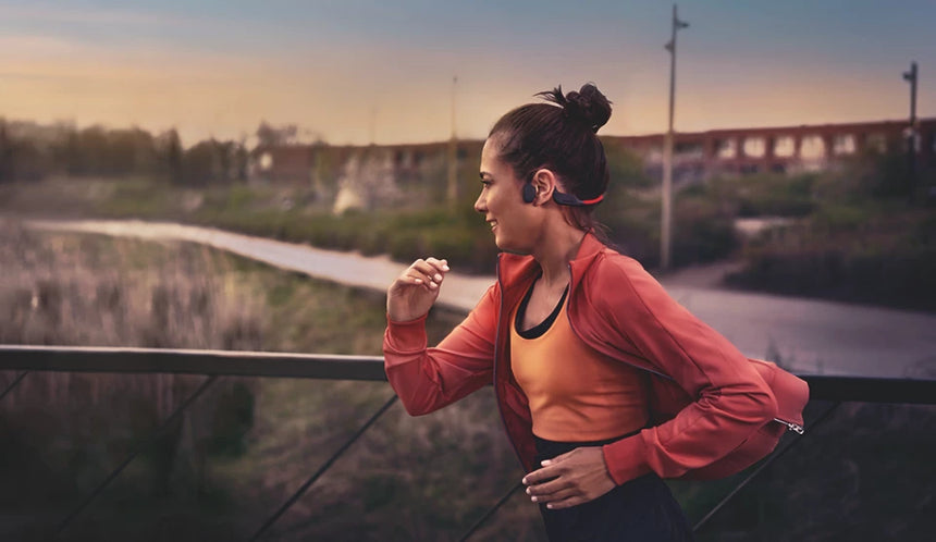 Philips TAA7607 Wireless Sport Bone-Conduction Neckband Headphones (Black) — Being Shipped