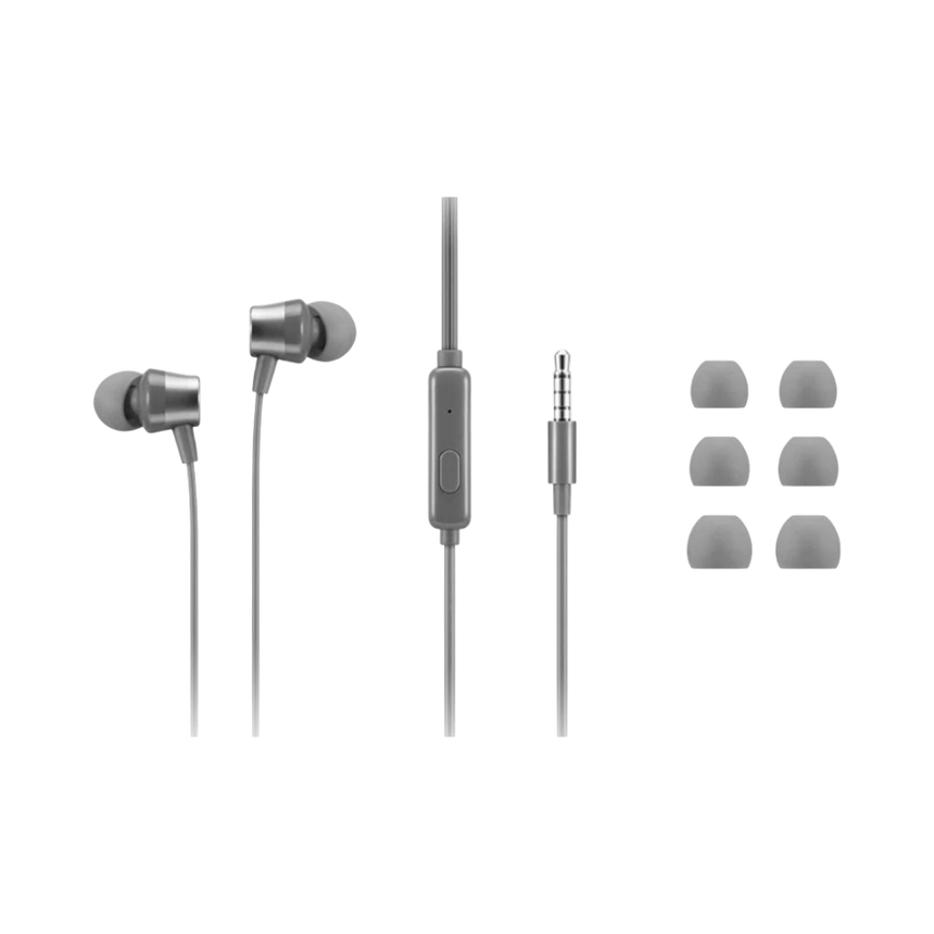 Lenovo 110 Analog In-Ear Headphones (Grey) — Being Shipped